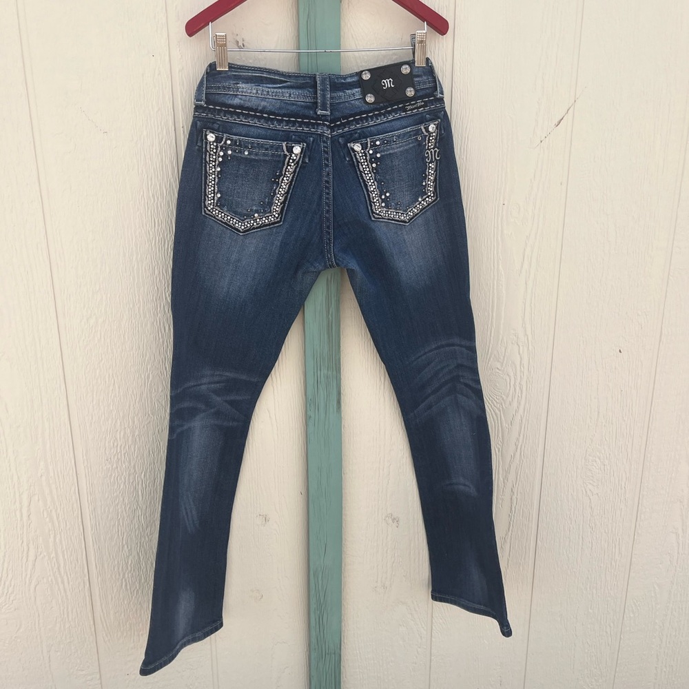 Miss Me 28 Je5408B4R Bling Rhinestone Boot Jeans